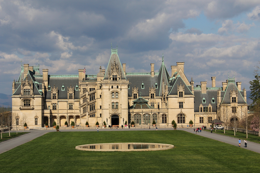 Biltmore House in Asheville North Carolina