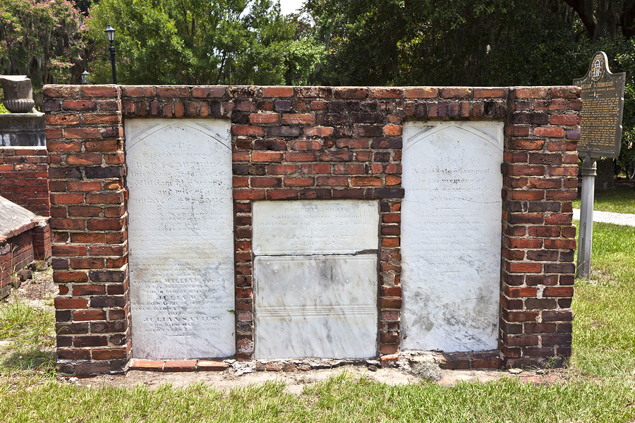 Colonial Park Cemetery in Savannah