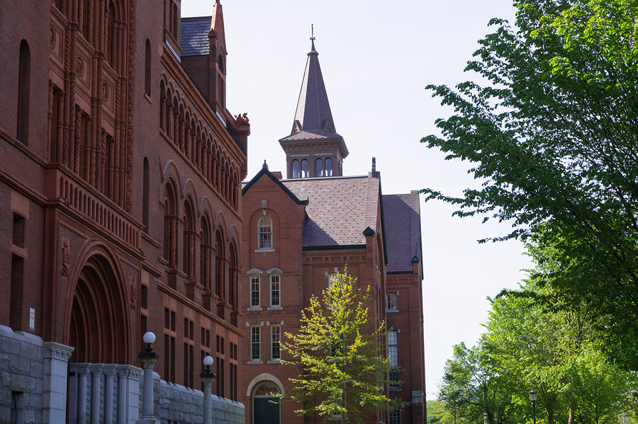 campus of University of Vermont, Burlington, Vermont