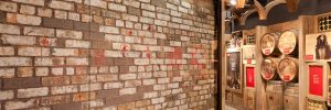 See the actual brick wall from the Chicago storefront where the men who were murdered during the St. Valentine's Day Massacre were propped up. After that day, Al Capone became the undisputed ruler of the Chicago underworld.