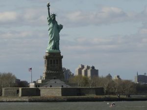 The Statue of Liberty, New York City. 4,279,020 visitors. 