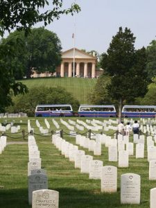 The Robert E. Lee Memorial, Arlington House, Fort Myer, VA. 532,050 visitors.