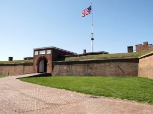 Fort McHenry National Monument and Park, Baltimore. 617,890 visitors.