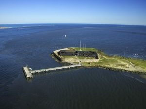Fort Sumter National Monument, Charleston Harbor, SC. 840,711 visitors.