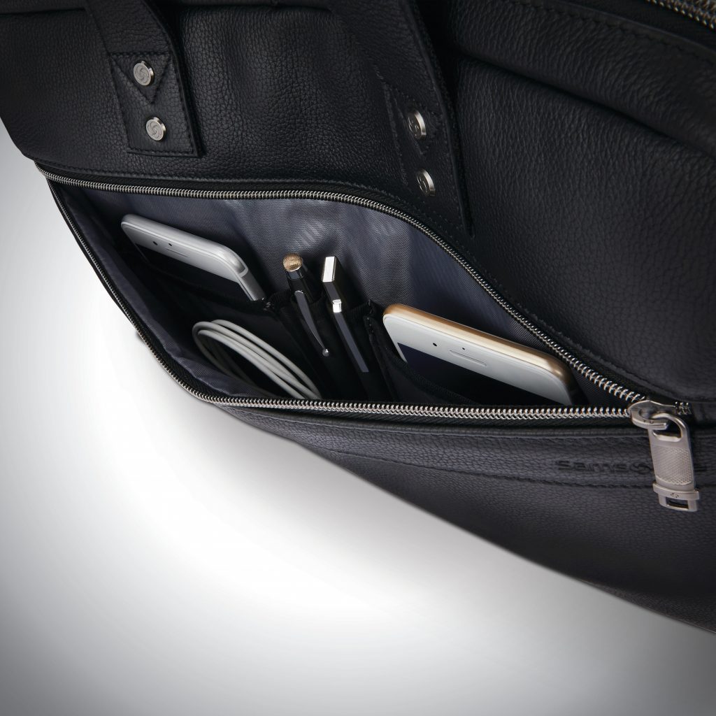 The Samsonite Classic Leather Slim Brief